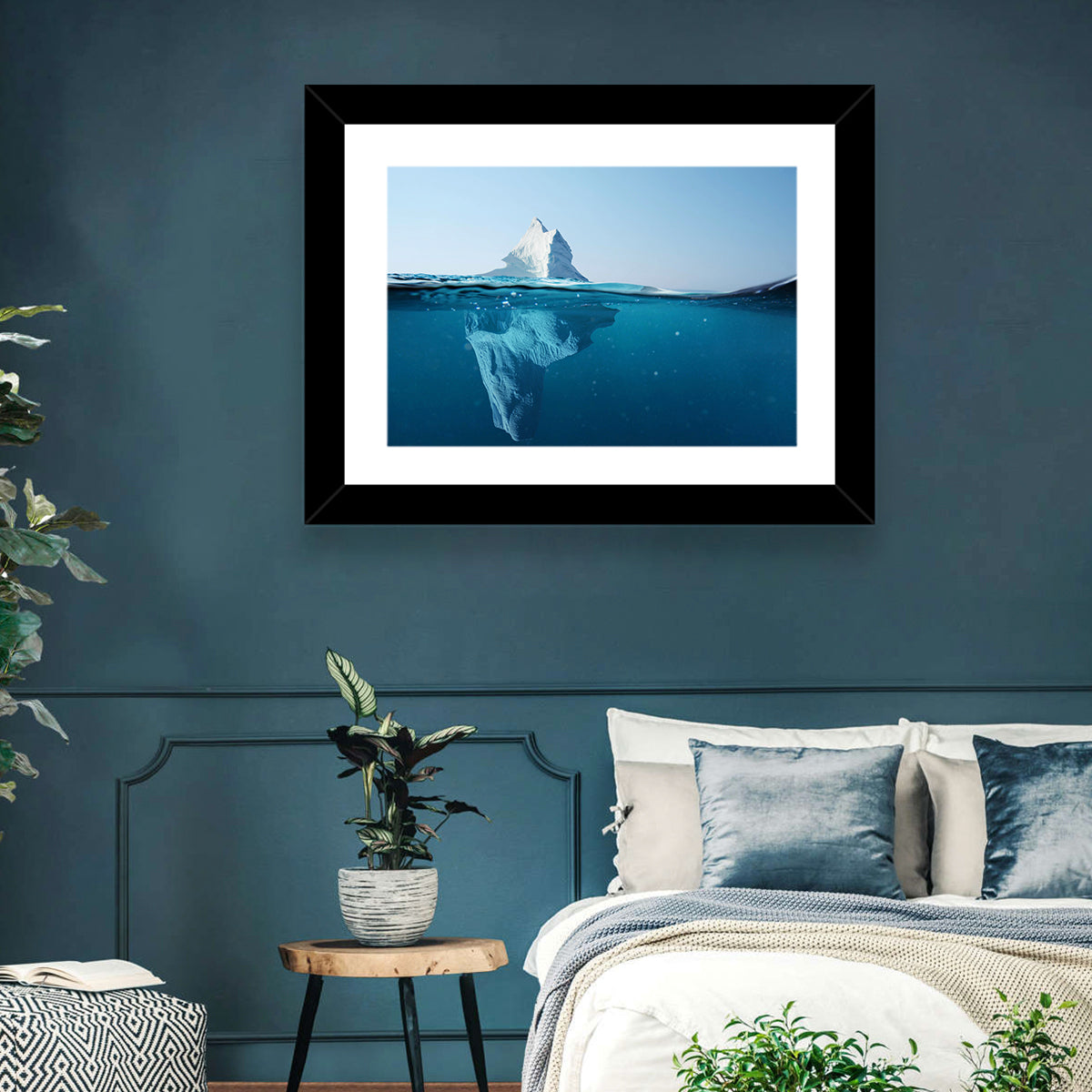 Split-level Iceberg Wall Art