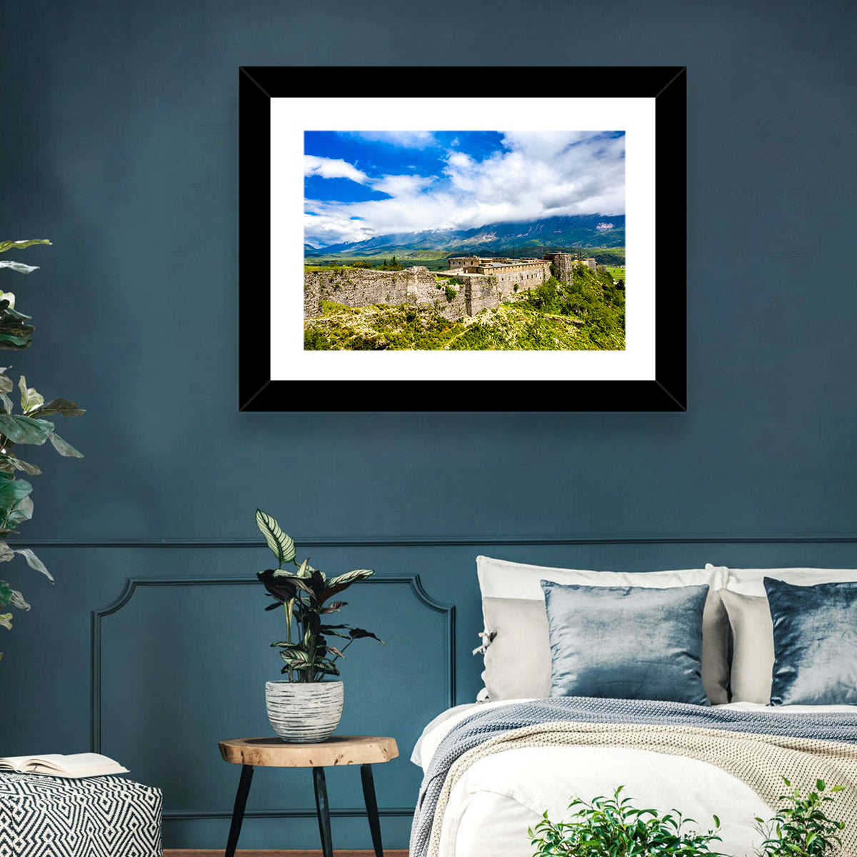 Gjirokastër Fortress Over Drino Valley Wall Art