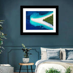 Zlatni Rat Beach Aerial Coast Wall Art