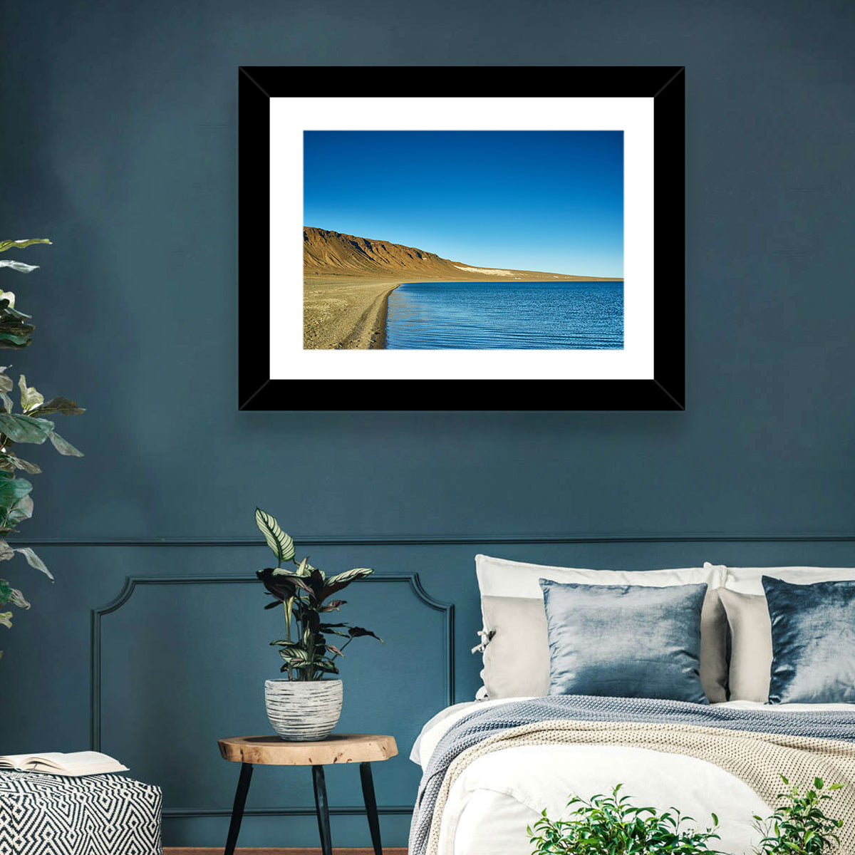 Khyargas Nuur Shoreline Wall Art