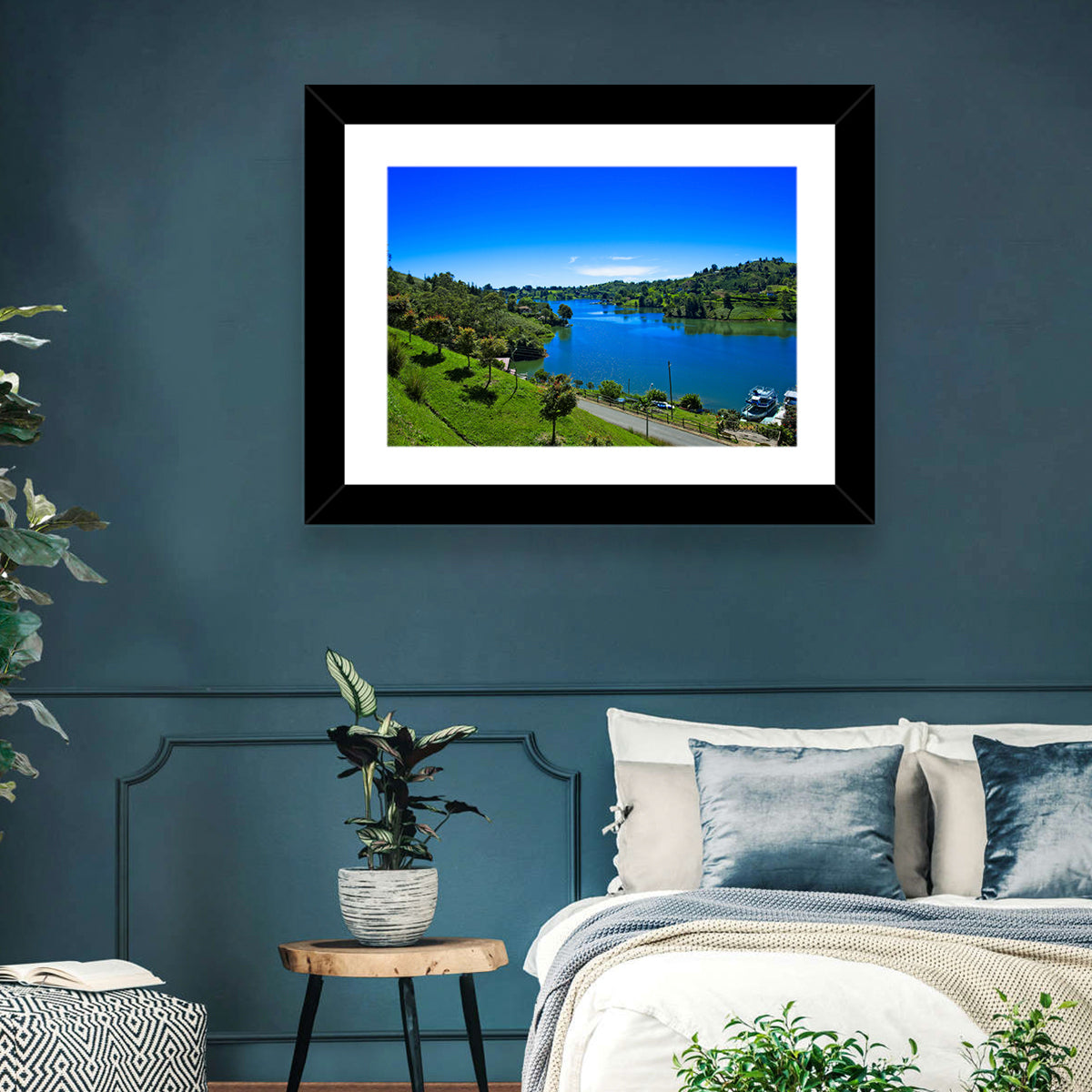 Santa Fe De Antioquia Lake View Wall Art
