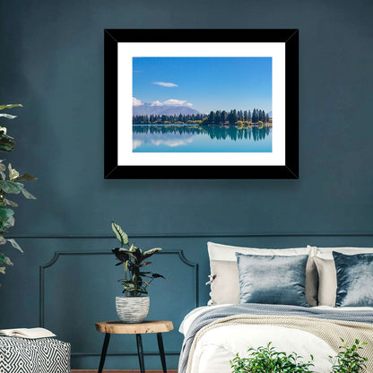 Lake Ruataniwha Reflection Wall Art