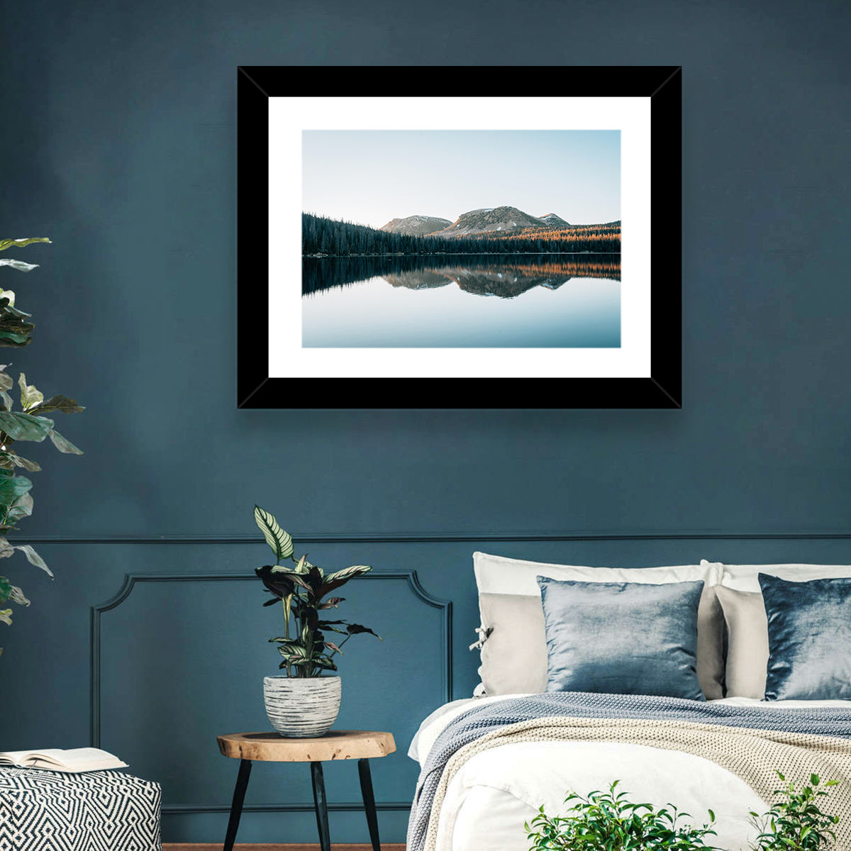 Mirror Lake Utah Reflection Wall Art
