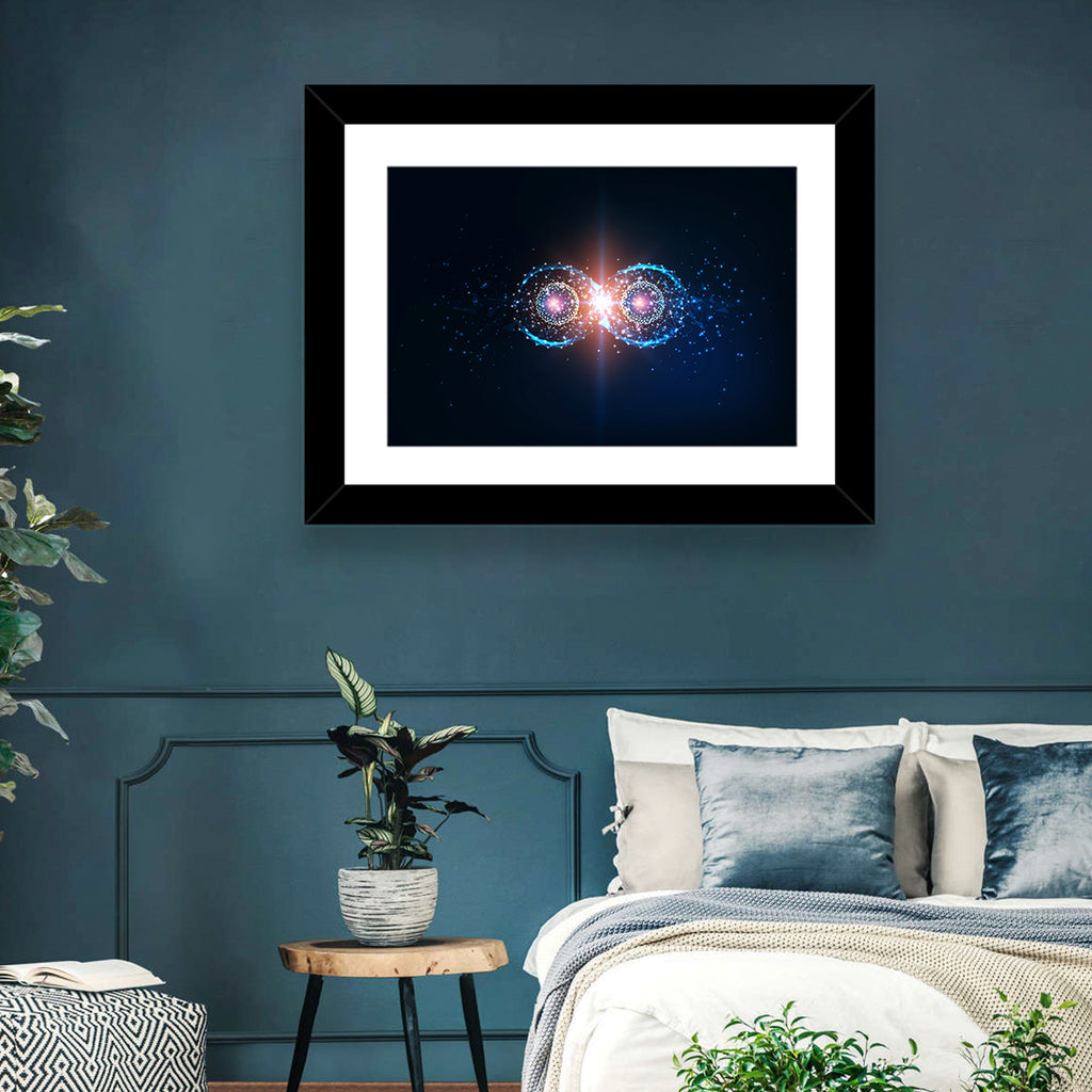 Polygonal Infinity Loop Wall Art