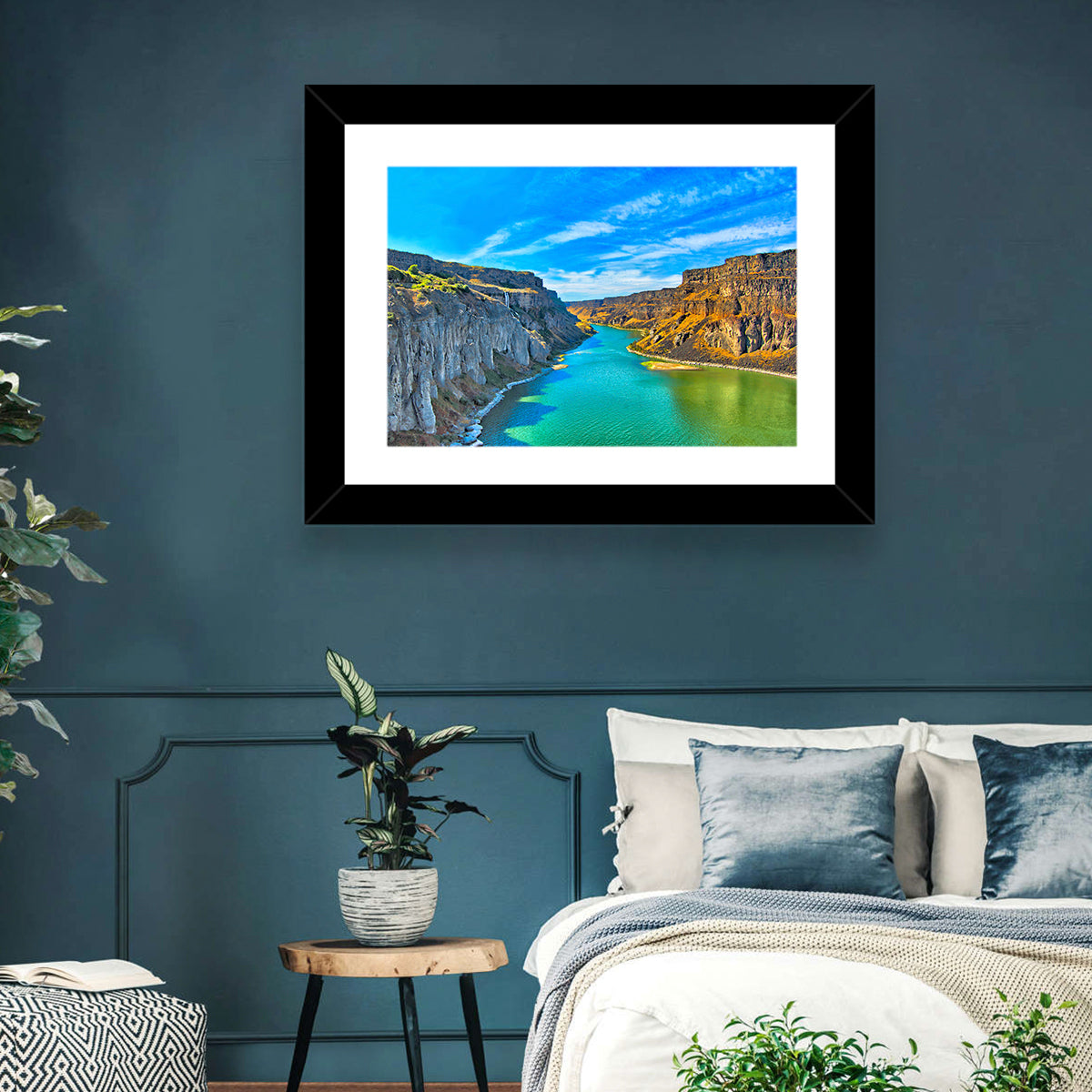 Snake River Canyon at Twin Falls Wall Art