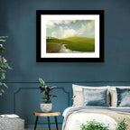 Winding Road Through Rolling Hills Wall Art