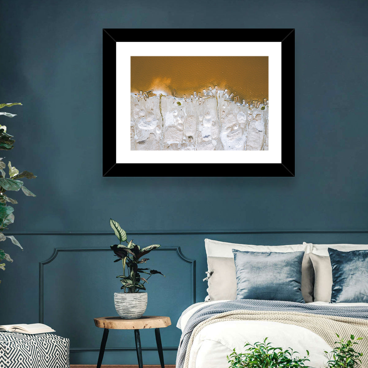 Lac Rose Salt Flats Senegal Wall Art