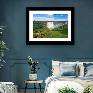 Kalandula Waterfalls Wall Art