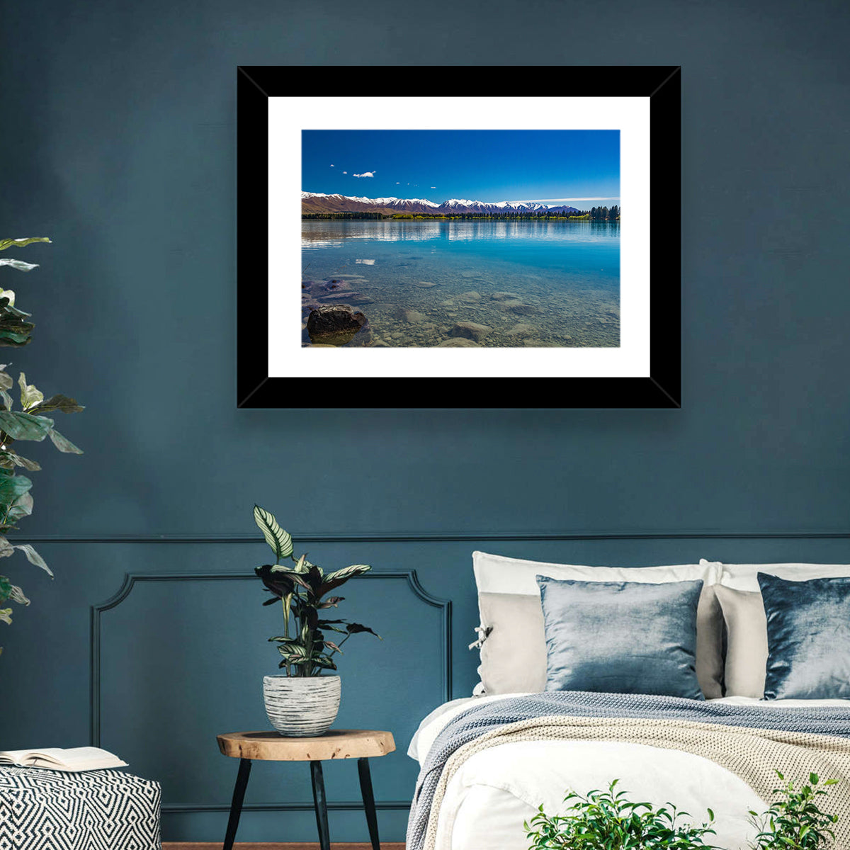 Lake Ruataniwha Reflection Wall Art