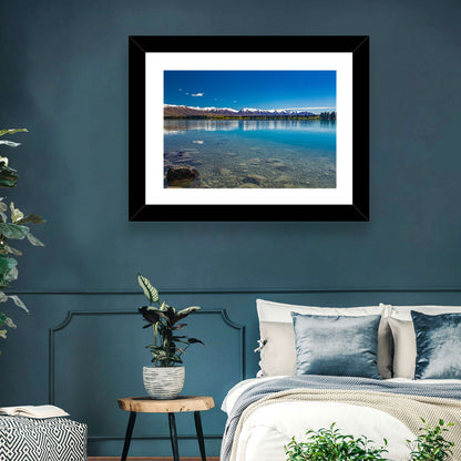 Lake Ruataniwha Reflection Wall Art