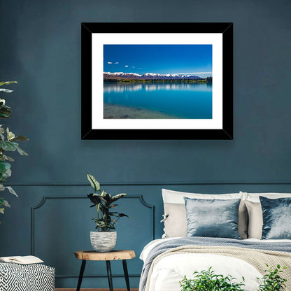 Lake Ruataniwha Reflection Wall Art