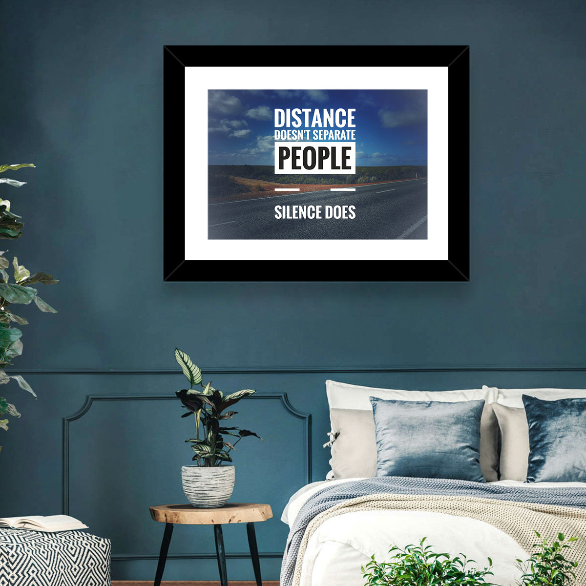 Silence Separates People Wall Art