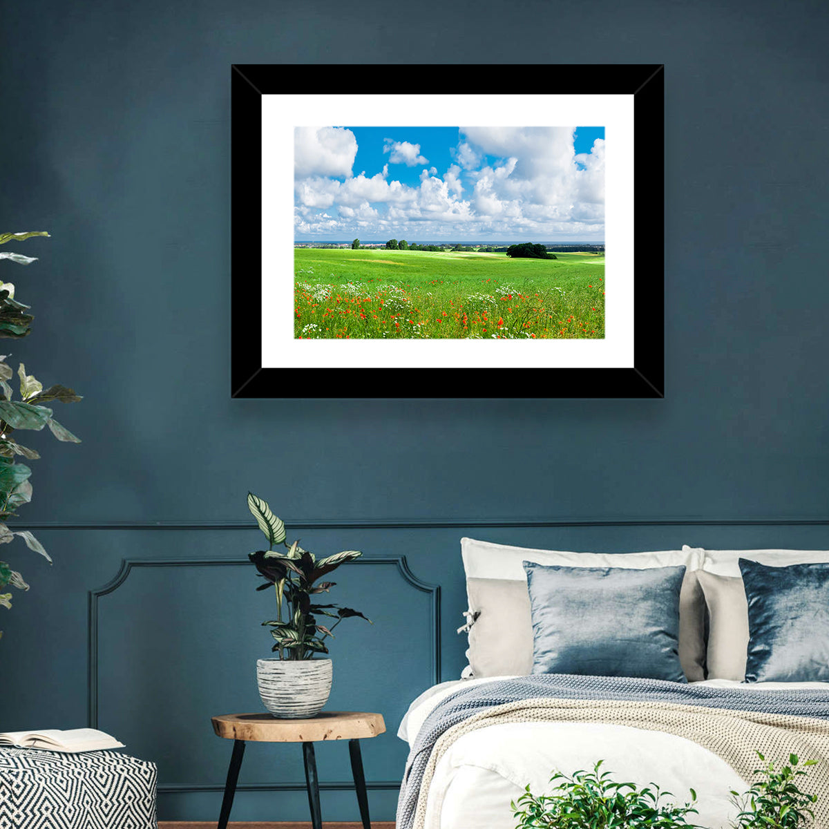 Summer Meadow with Poppies Wall Art