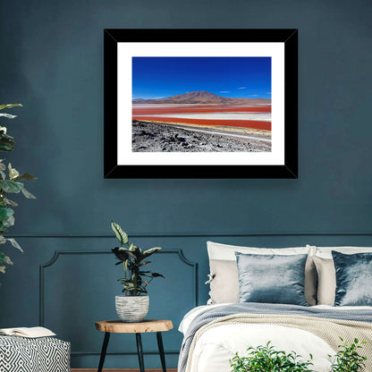 Laguna Colorada Red Lake Wall Art