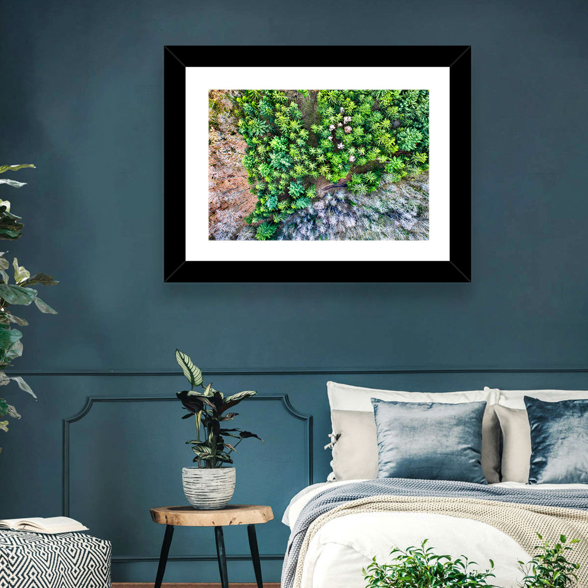 Vosges Mountains Wall Art in a room, landscape