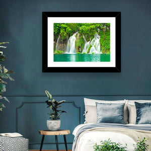 Plitvice Waterfall Wall Art