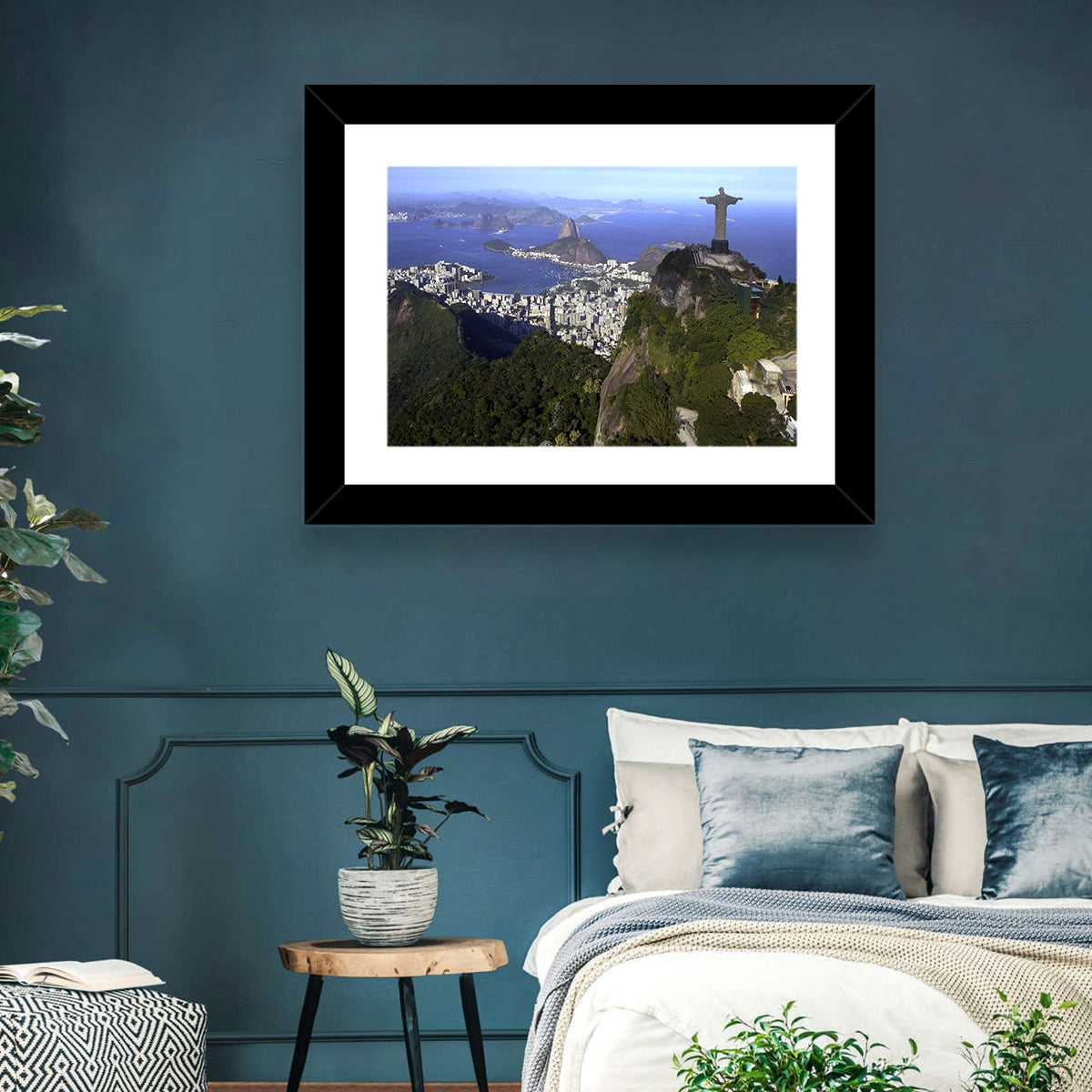 Christ the Redeemer Over Rio De Janeiro Wall Art
