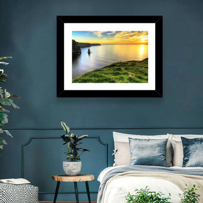 Cliffs of Moher at Sunset Wall Art