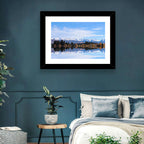 Ruataniwha Lake Reflection Wall Art