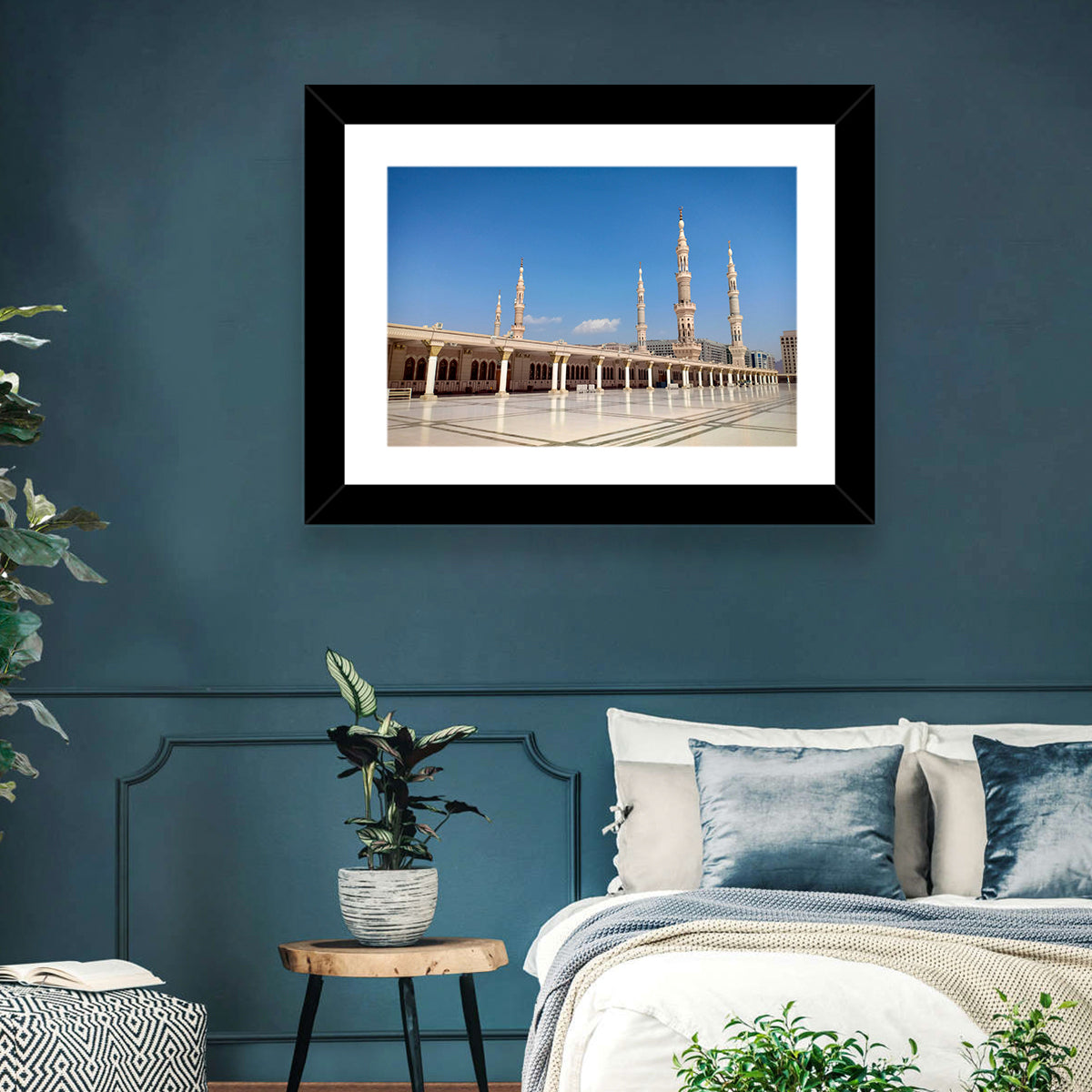 Al-masjid An-nabawi, Medina Wall Art in a room, landscape