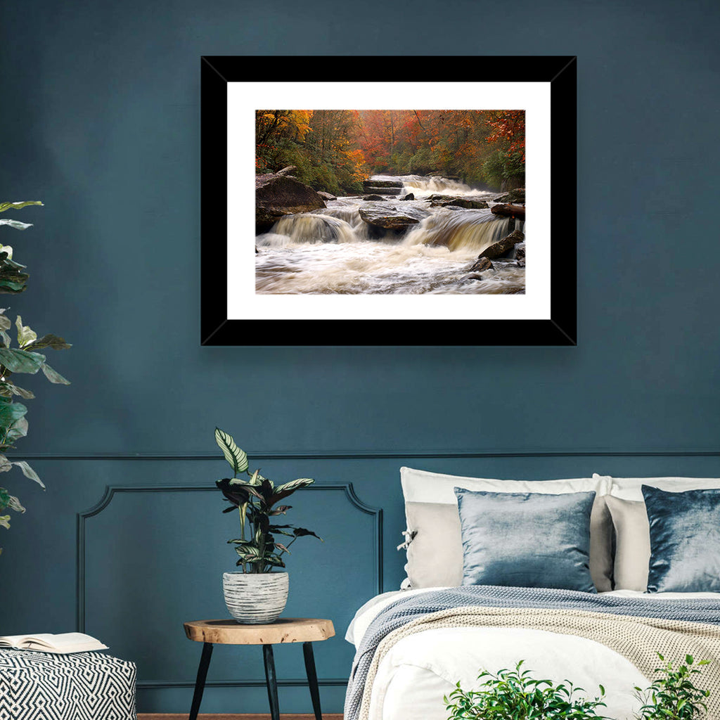Carolina River in Autumn Wall Art