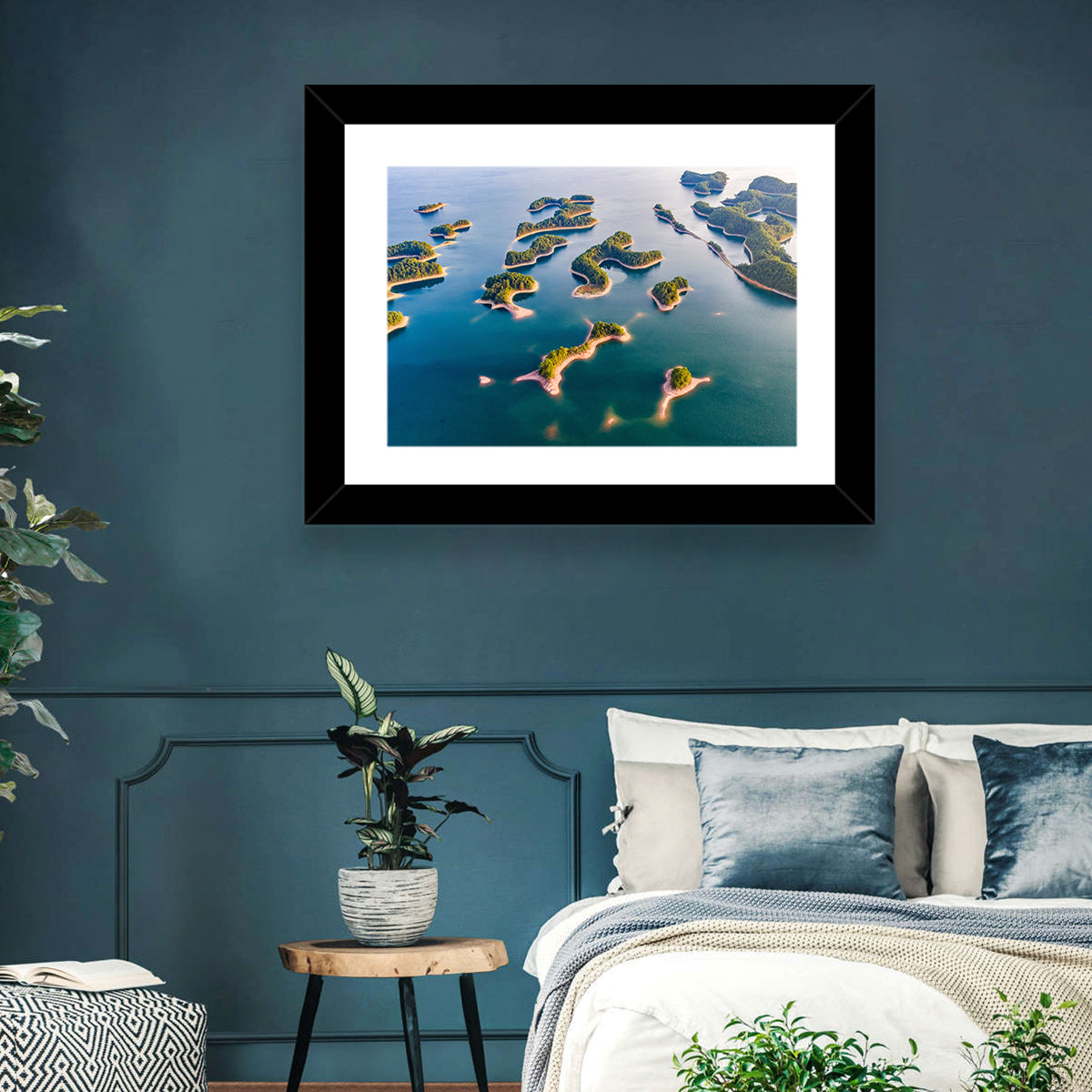 Qiandao Lake Aerial View Wall Art