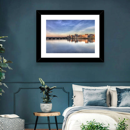 King John's Castle at Sunset Wall Art