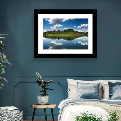 Bunyonyi Lake Reflection Wall Art