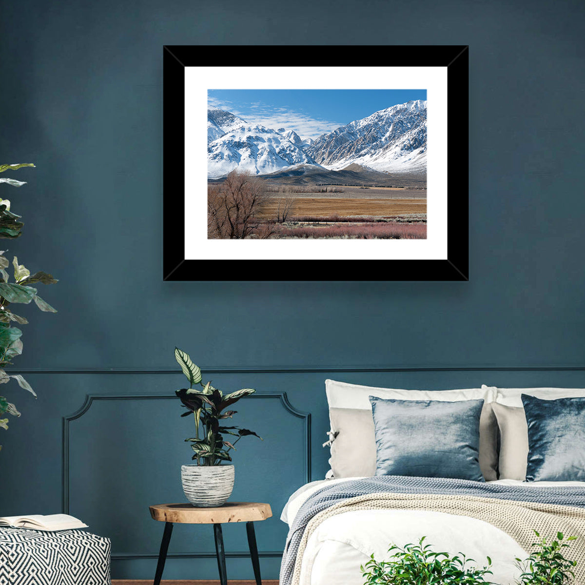 Eastern Sierra Winter Peaks Wall Art