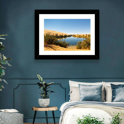 Umm Al Ma Desert Oasis Wall Art