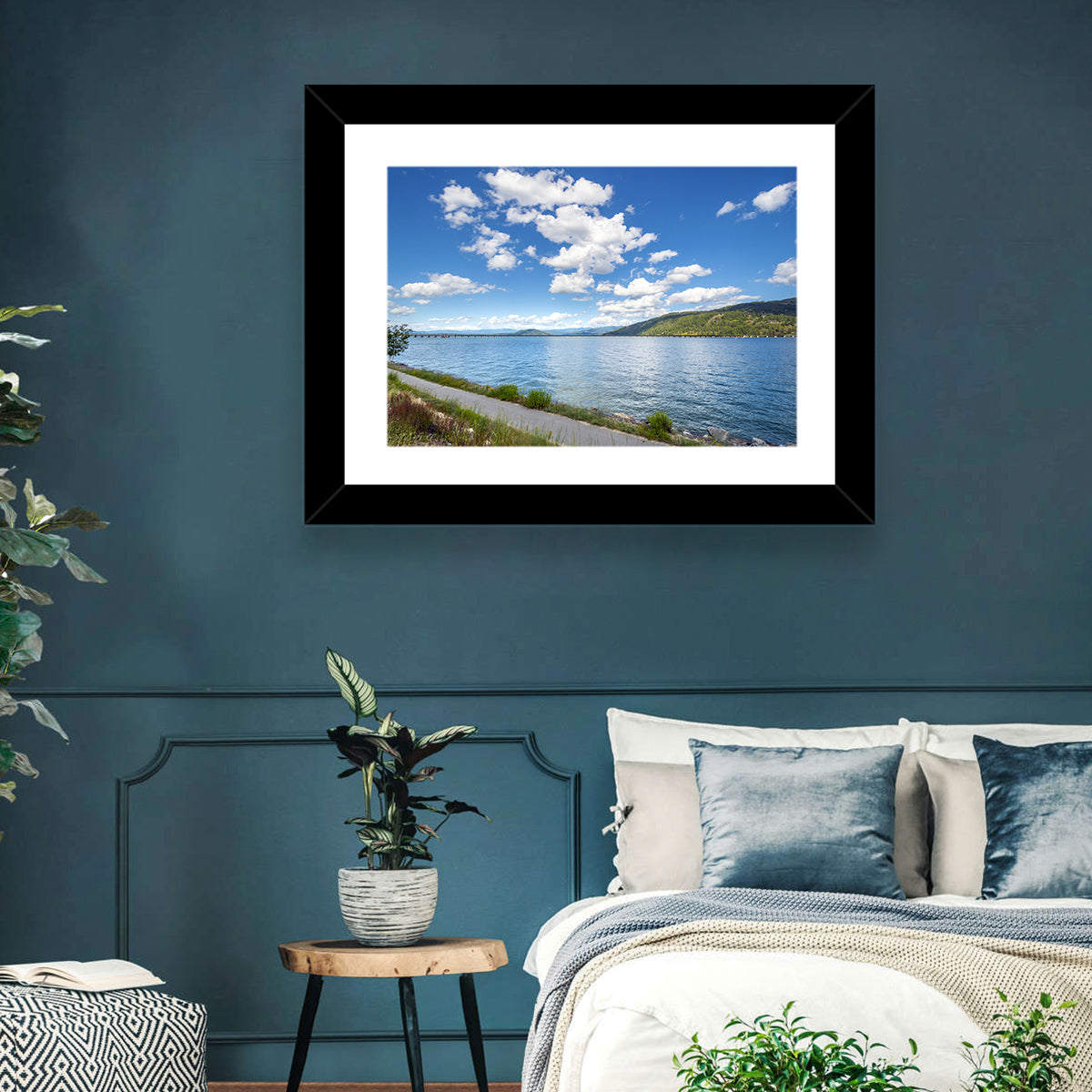 Lake Pend Oreille Bridge View Wall Art