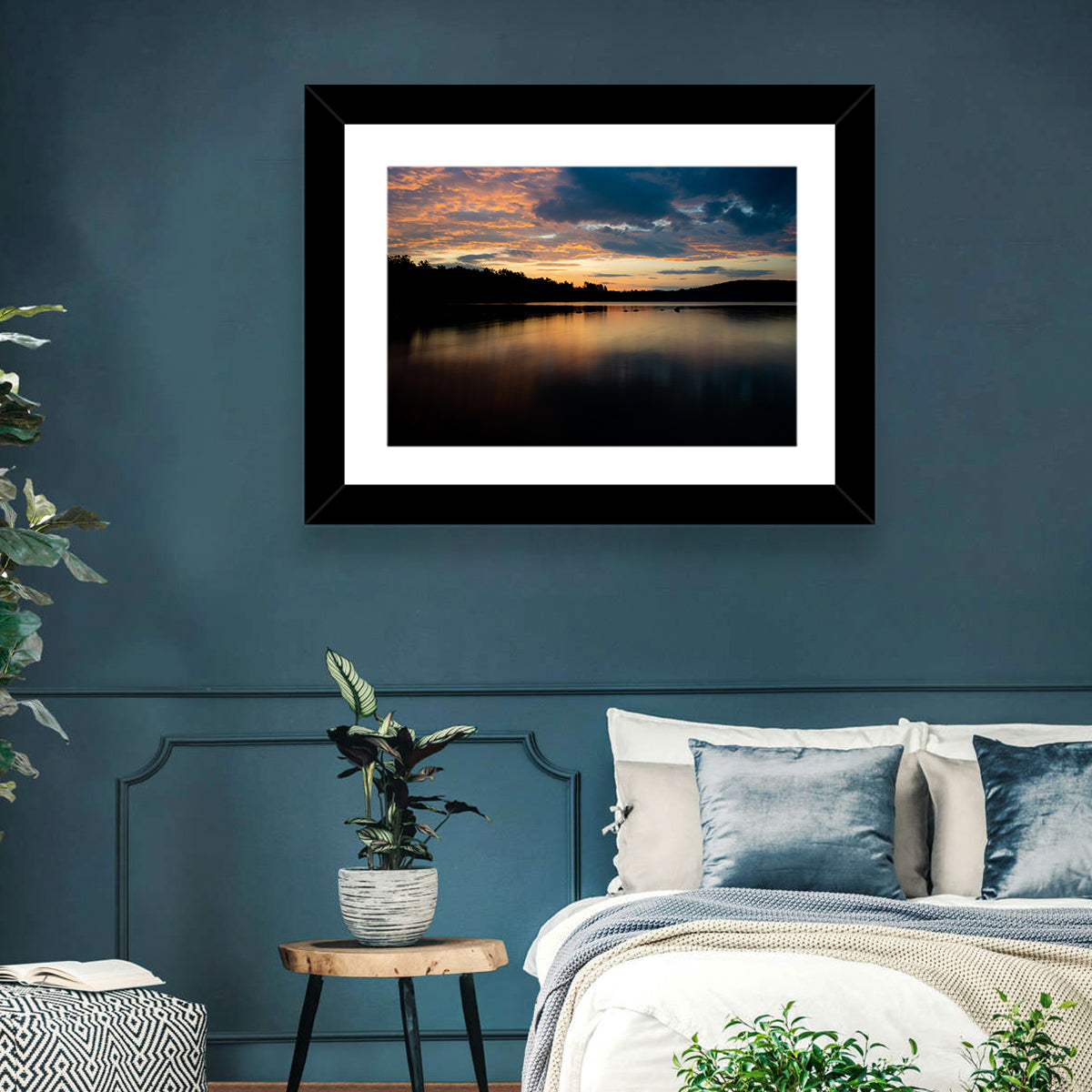 Lake Squam Sunrise Reflection Wall Art