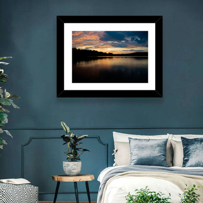 Lake Squam Sunrise Reflection Wall Art