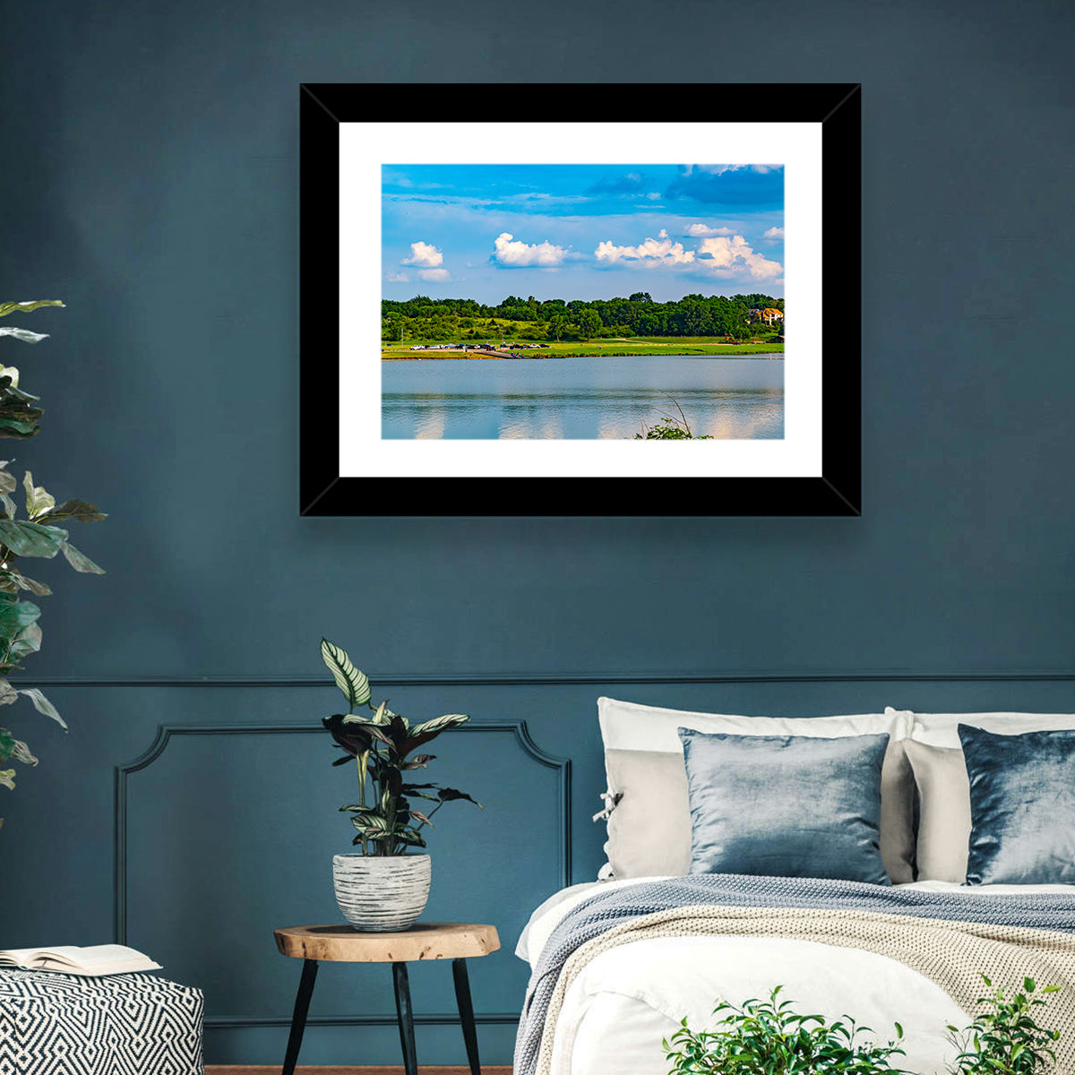 Zorinsky Lake Reflection Wall Art