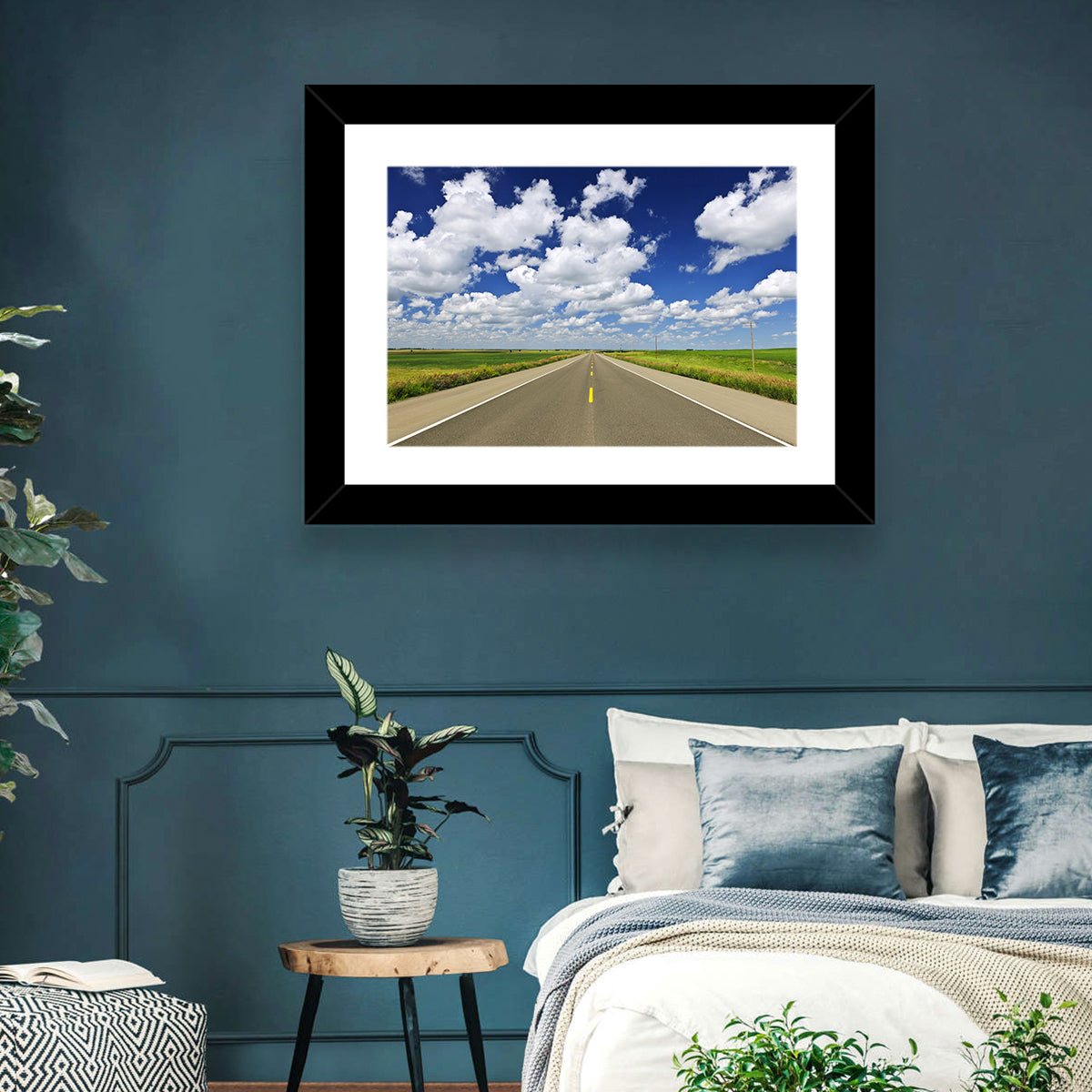 Saskatchewan Prairies Highway Wall Art