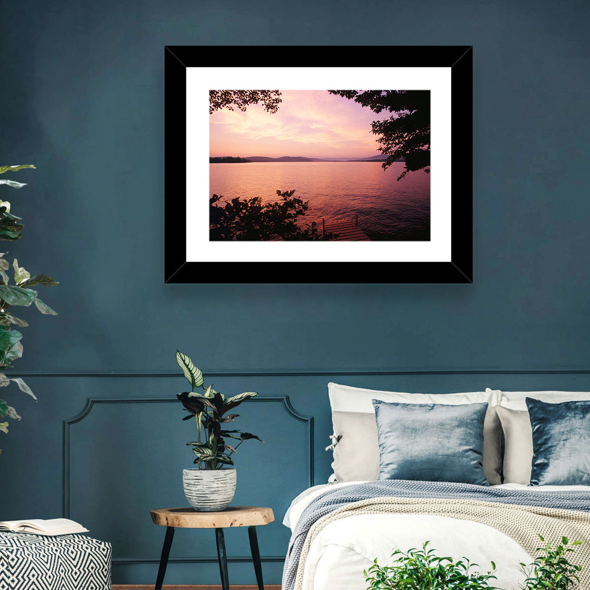 Lake Winnipesaukee Sunset Wall Art
