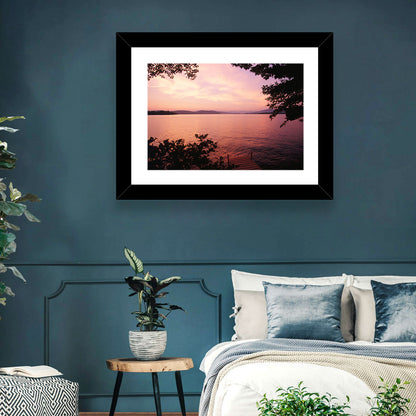 Lake Winnipesaukee Sunset Wall Art