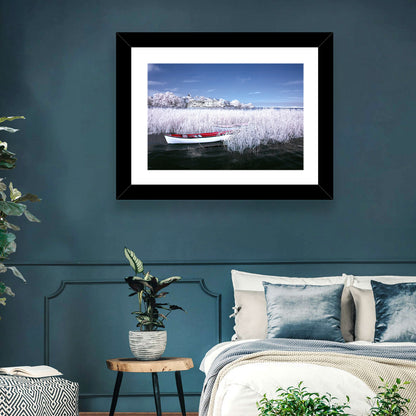 Golyazi Lake Winter Scene Wall Art