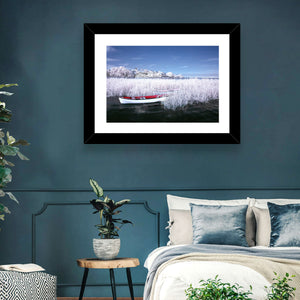 Lake Golyazi in Winter Wall Art