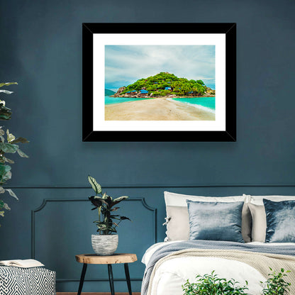 Koh Nang Yuan Sandbar Island Beach Wall Art