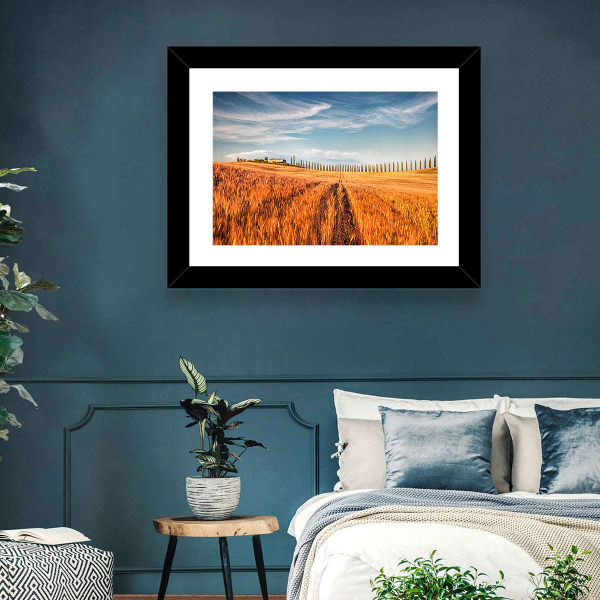 Tuscan Wheat Field Wall Art