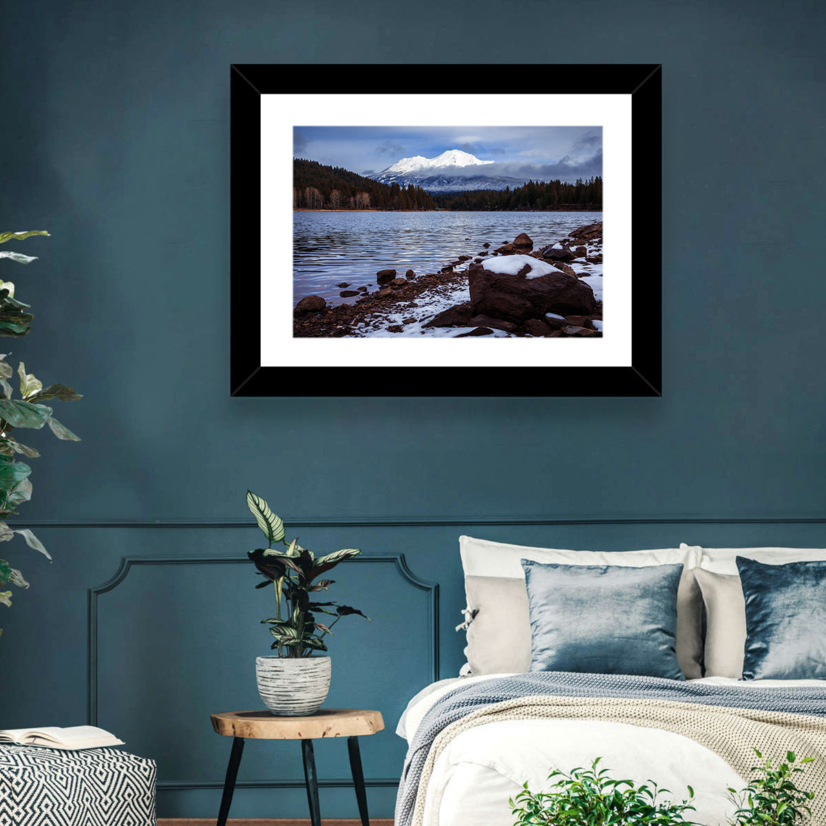 Mount Shasta and Lake Siskiyou Wall Art
