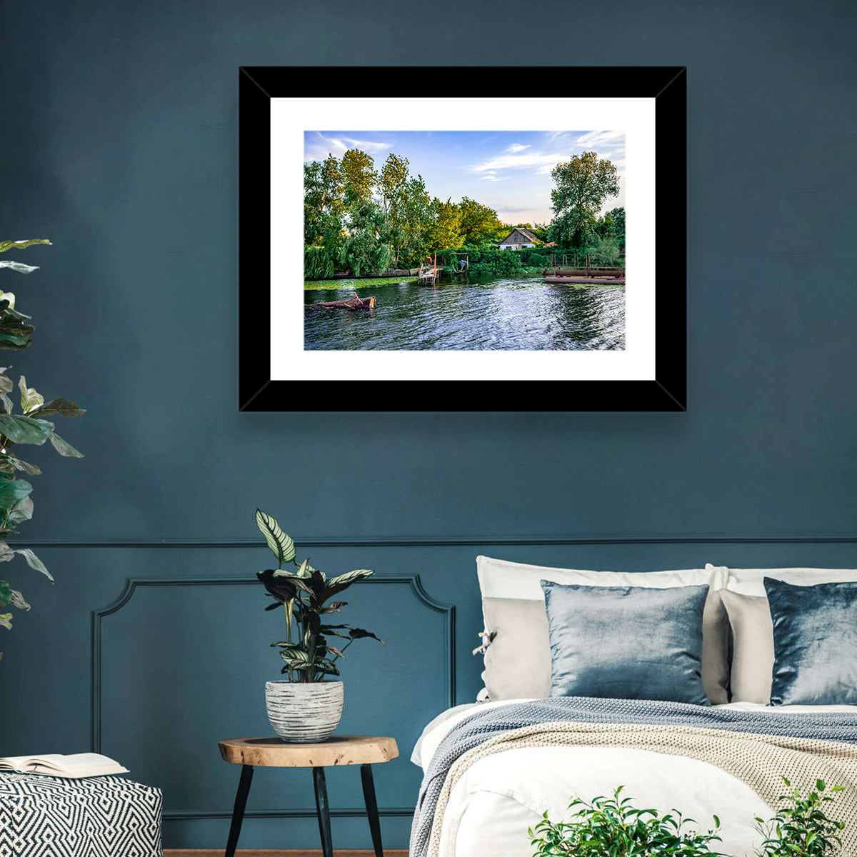 Konka River Golden Hour Wall Art