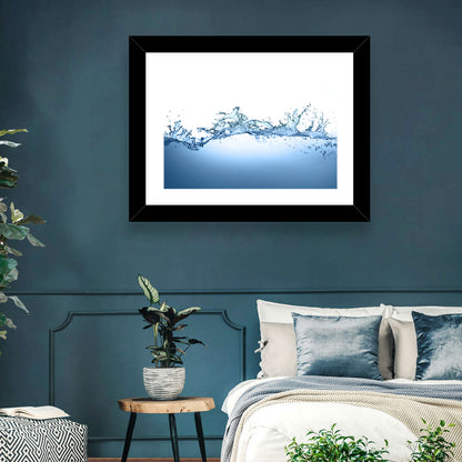 Fresh Water Splash Wall Art