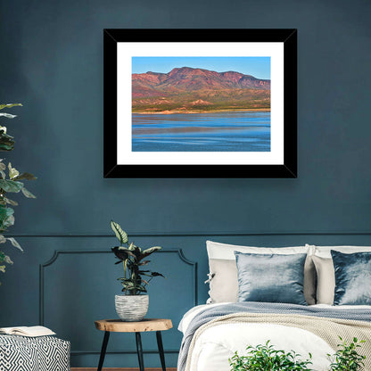 Blue Roosevelt Lake Vista Wall Art