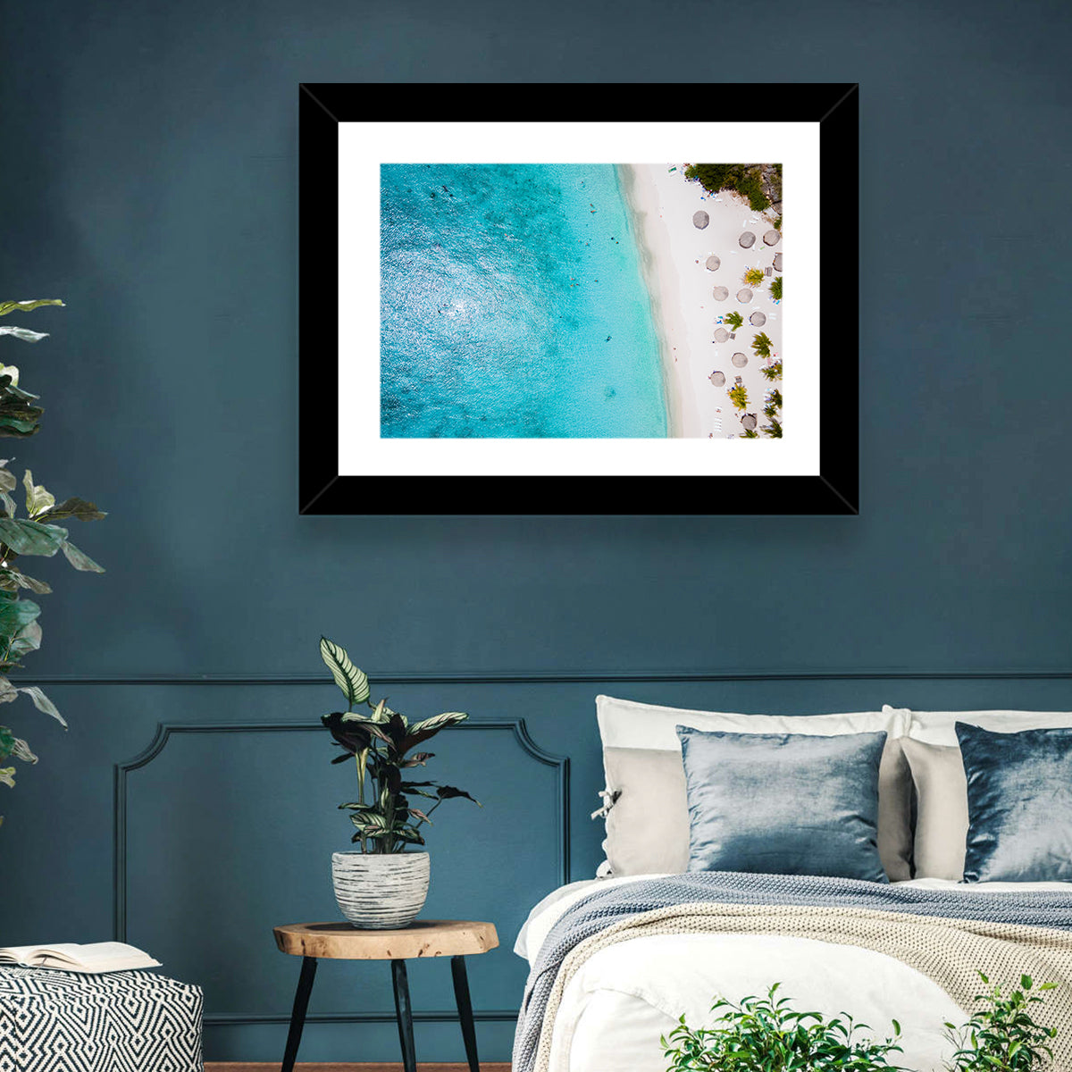 Cas Abou Aerial Shoreline Wall Art