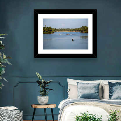 Udupi Lake Karnataka Wall Art