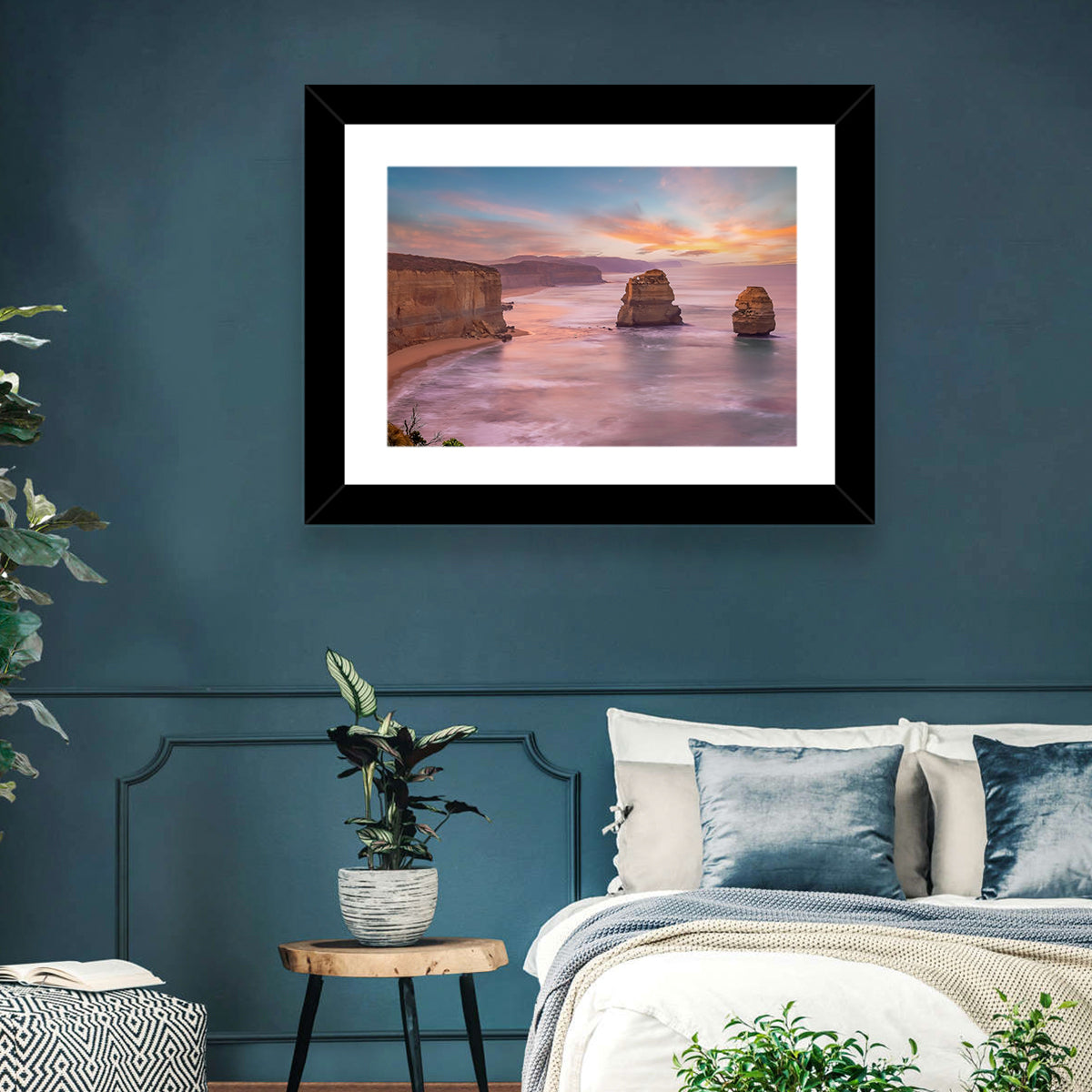 Twelve Apostles Sunset Sea Stacks Wall Art