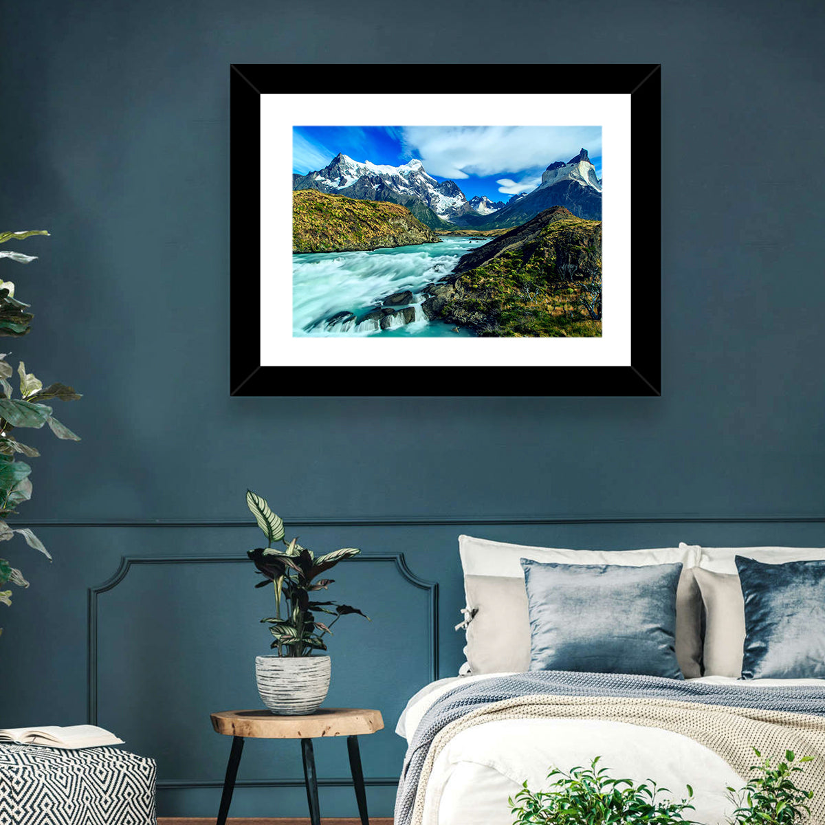 Torres Del Paine Glacier Stream Wall Art