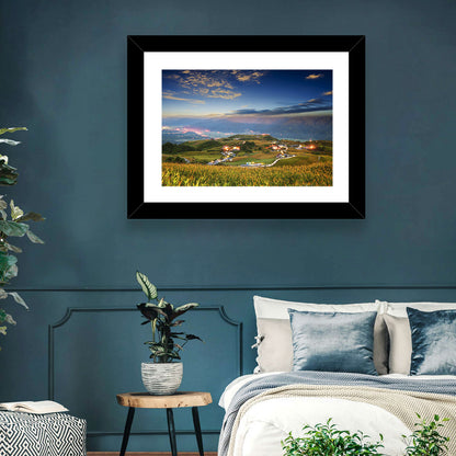 Sixty Stone Mountain Nightscape Wall Art